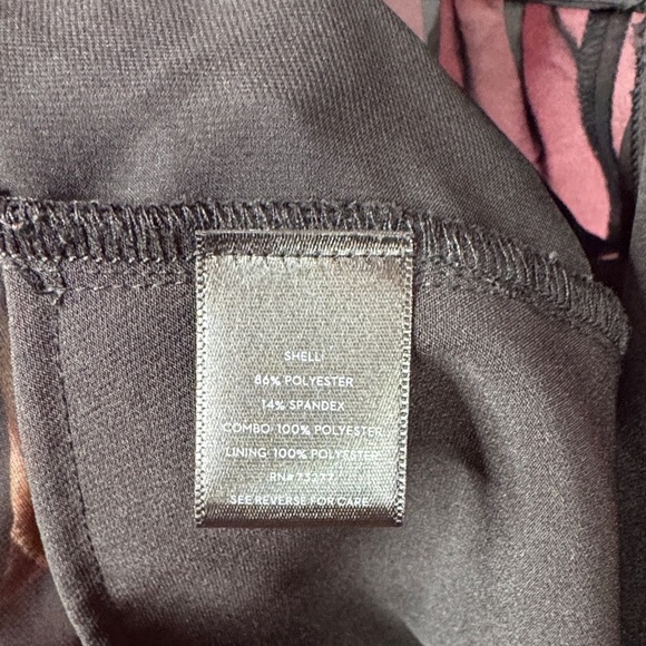 155. Simply Vera Vera Wang Black Blazer with Chiffon Hem Size M - Picture 8 of 8